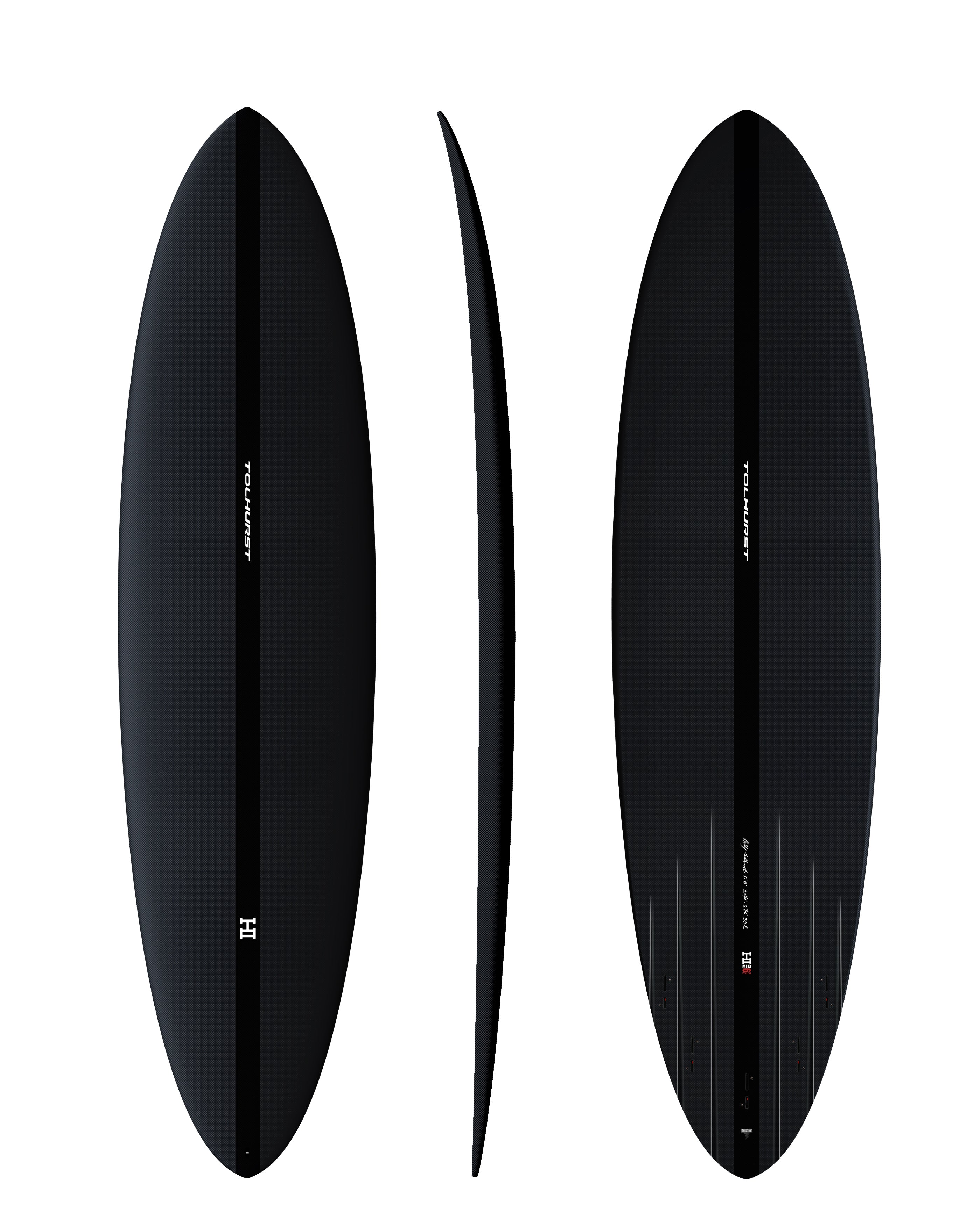 Mid 6 Thunderbolt Black Tech