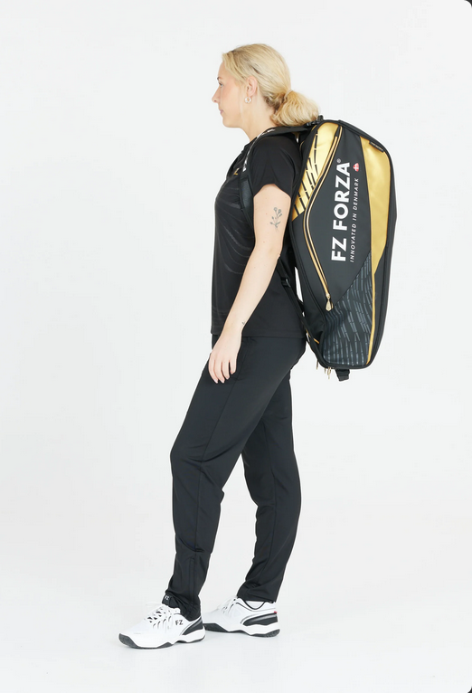 FZ Forza Tour Line 6 Pcs Racket Bag [Black/Gold]