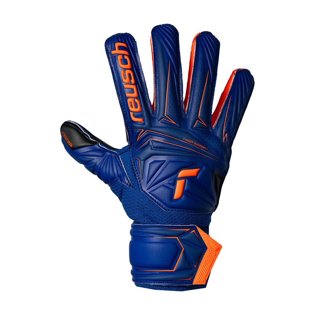 Reusch Attrakt Infinity Finger Support Junior Goalkeeper Gloves