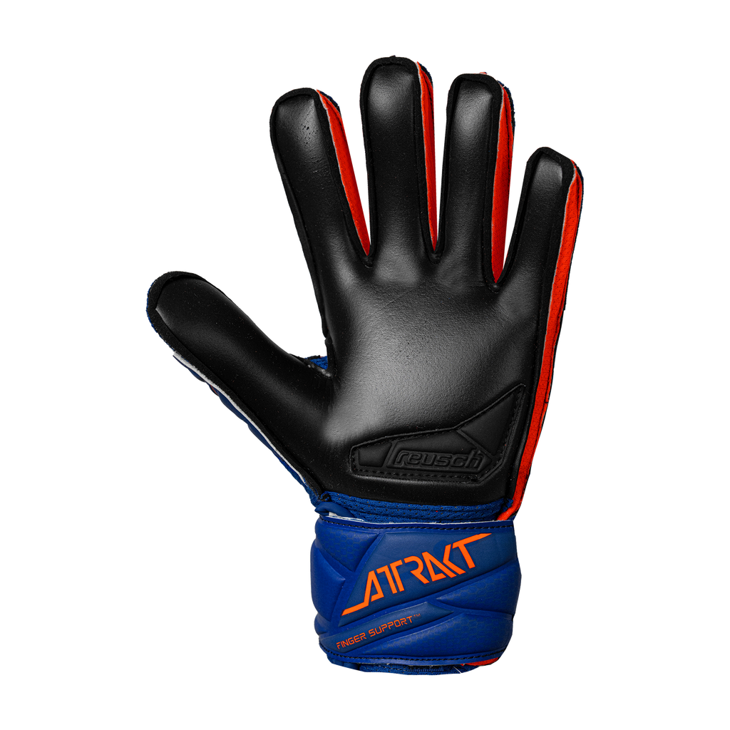 Reusch Attrakt Infinity Finger Support Junior Goalkeeper Gloves