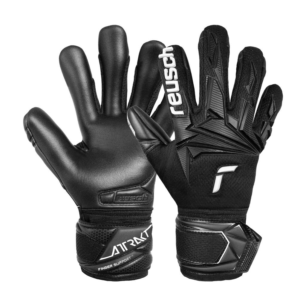 Reusch Attrakt Freegel Infinity Finger Support Junior Goalkeeper Gloves