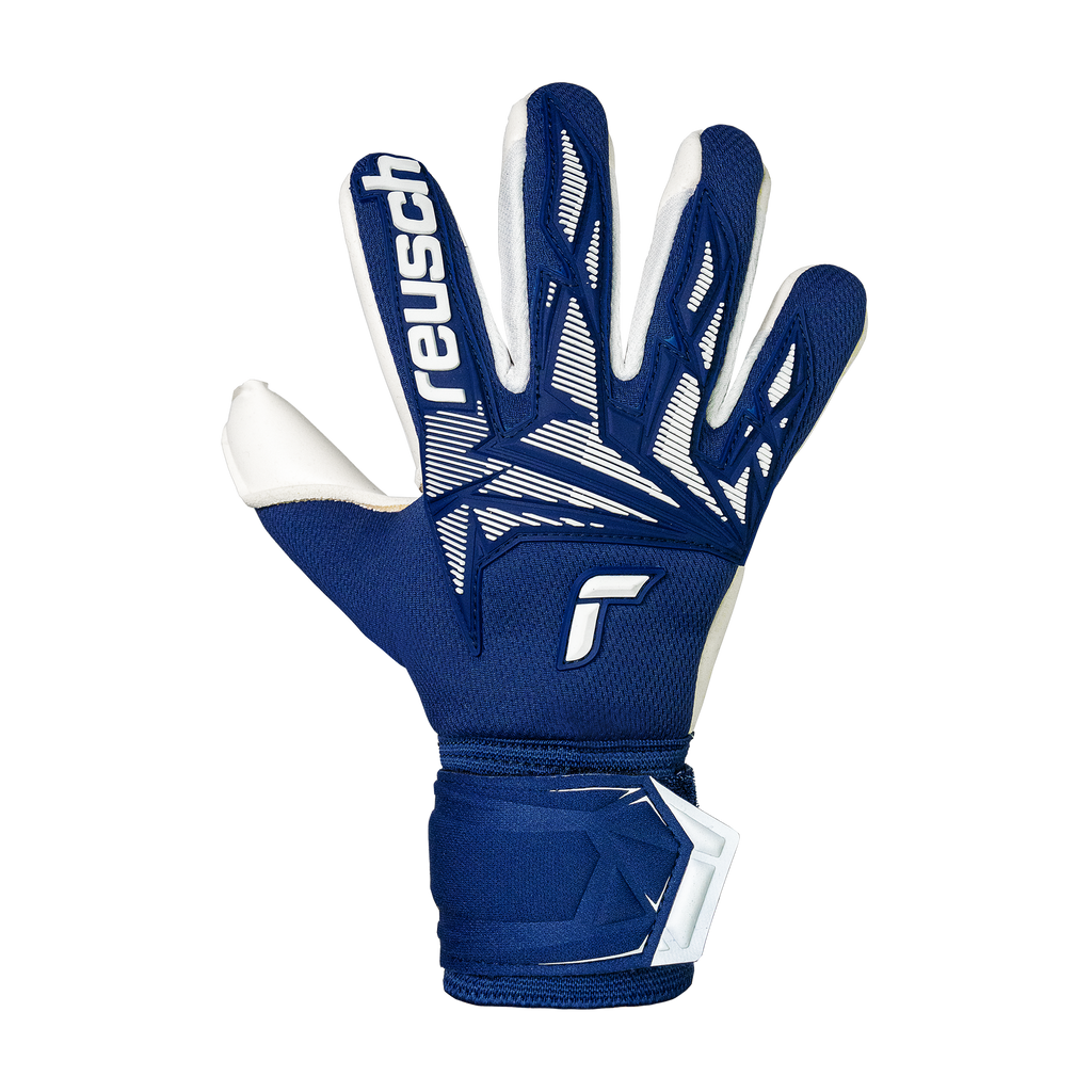 Reusch Attrakt Freegel Gold X Finger Support Junior Goalkeeper Gloves