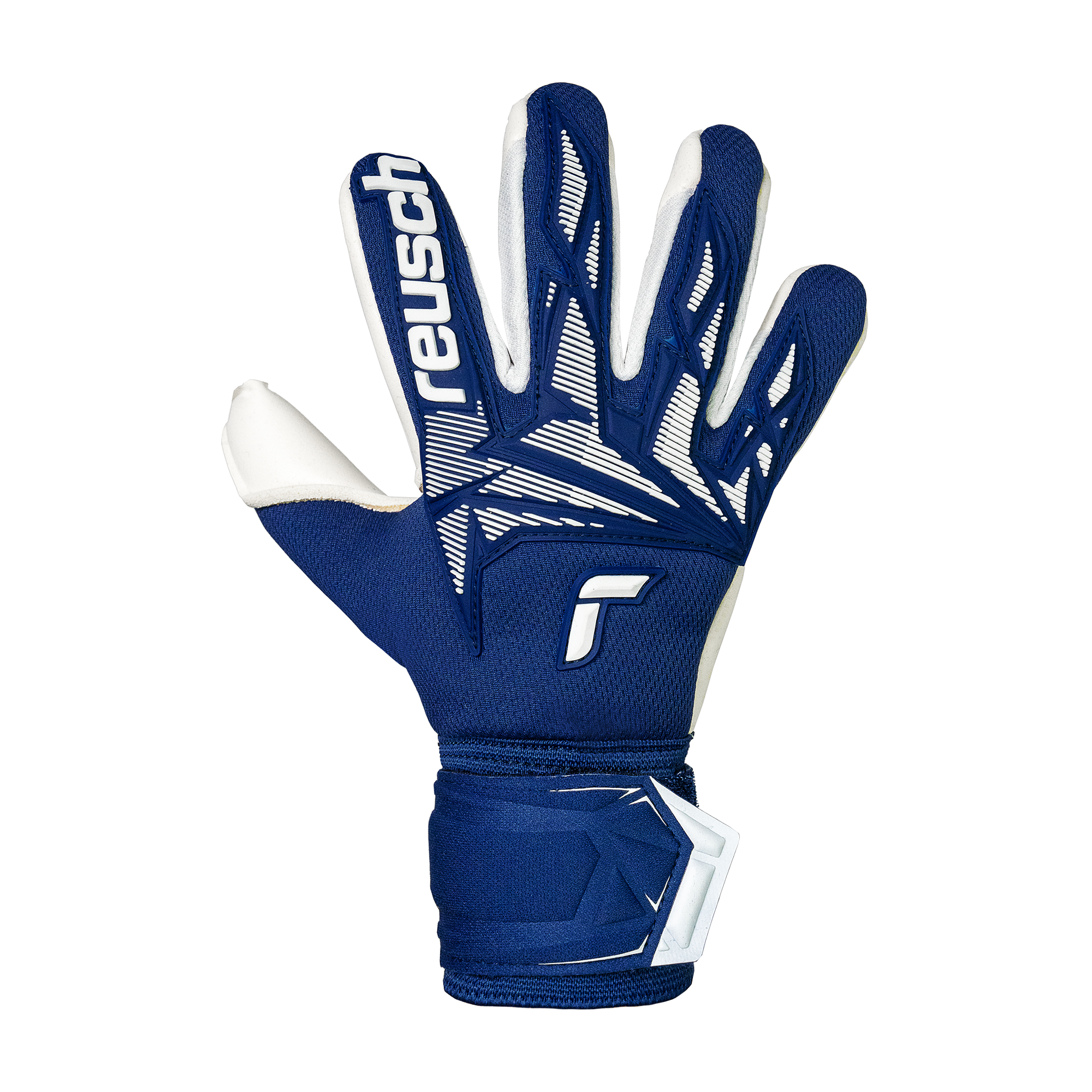 Reusch Attrakt Freegel Gold X Finger Support Junior Goalkeeper Gloves