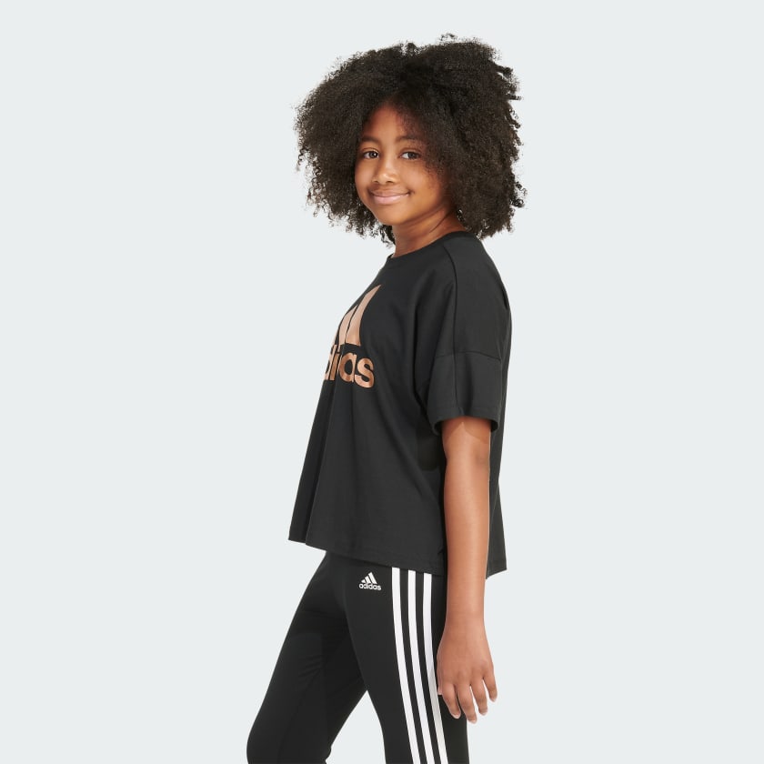 Kids' adidas Short Sleeve Loose Box Tee (Extended Size)