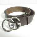Gucci GG Marmont Leather Belt Brown