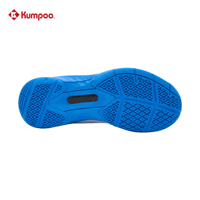 Kumpoo KH-J08 Badminton Shoe (White/Blue)