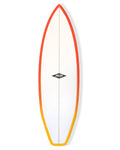 5'8 Spud - White/Red