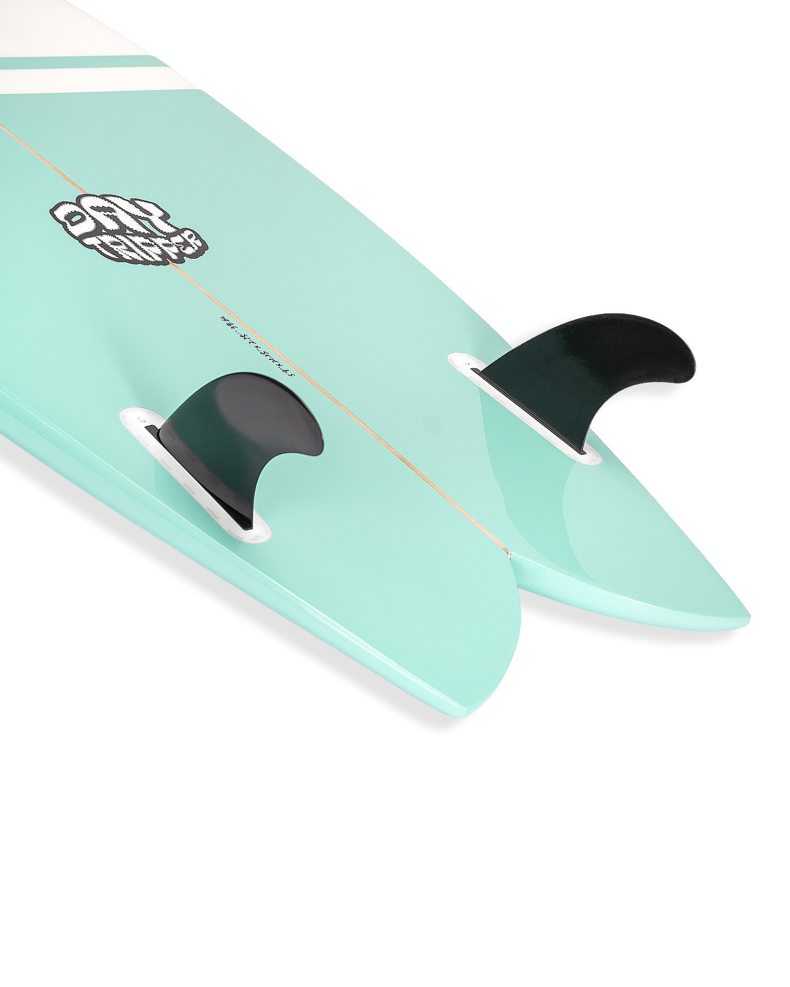 5'9 Day Tripper Fish - Aqua/White