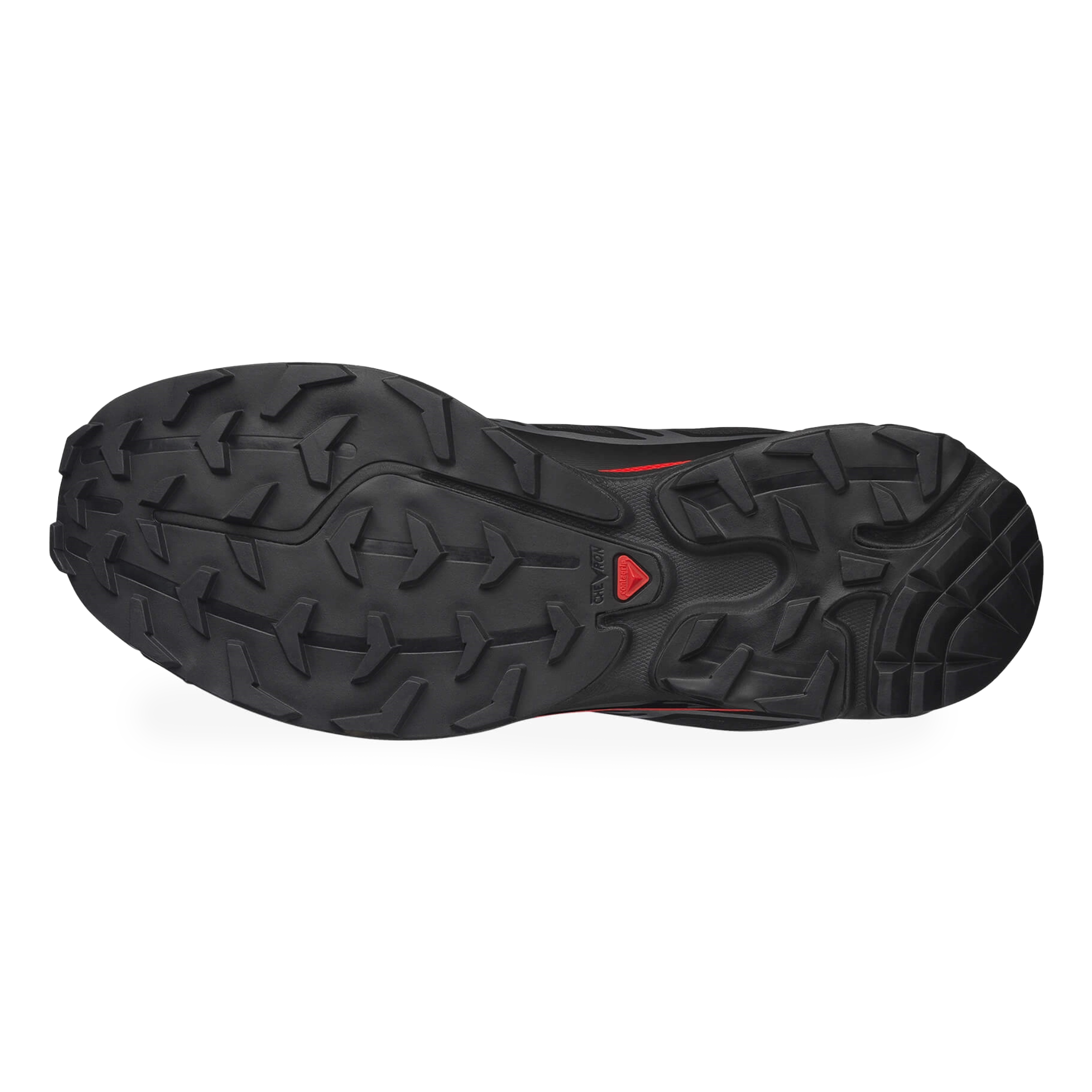 Salomon Men's XT-6 Black/Fiery Red/Footwear Silver