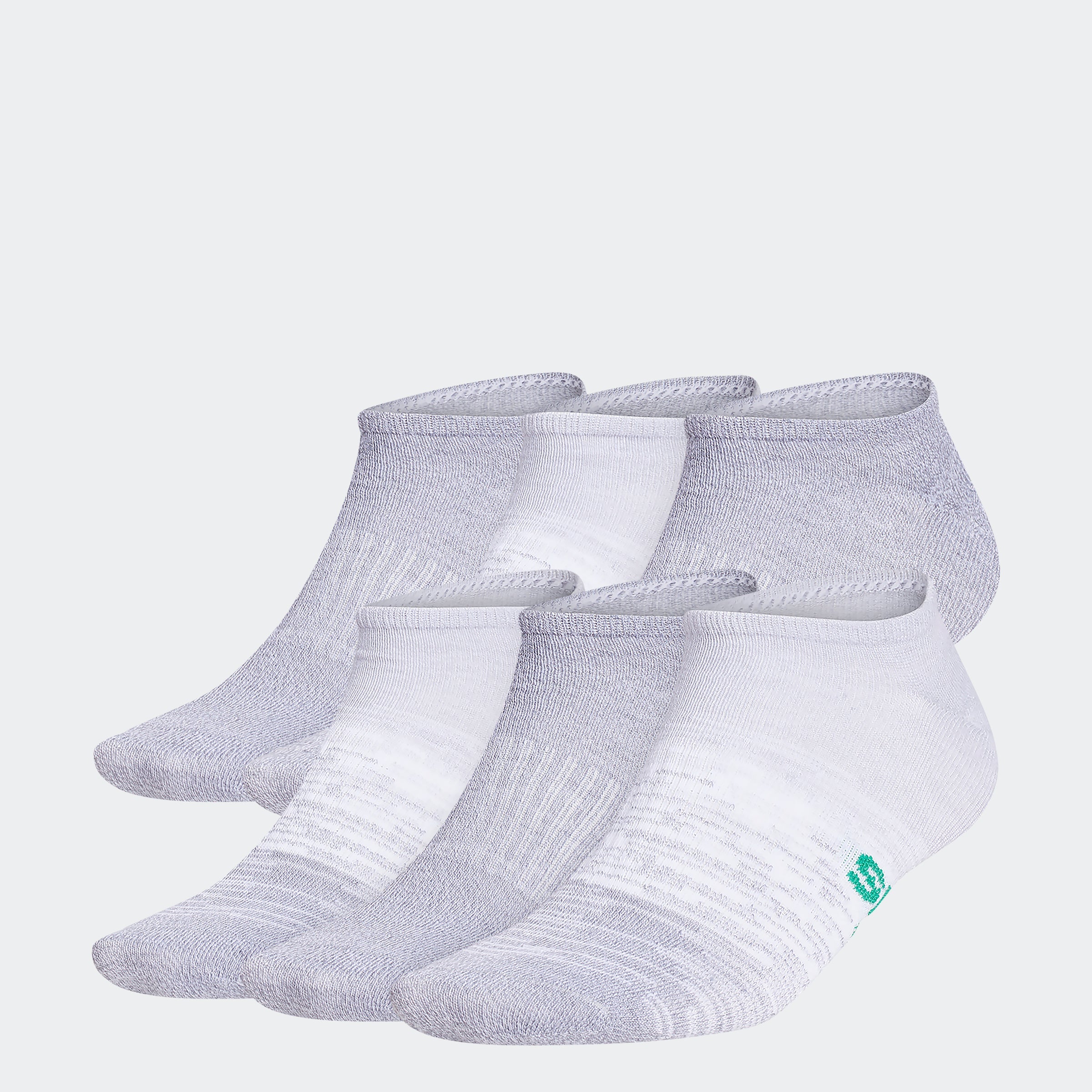 Superlite Badge of Sport No-Show Socks 6 Pairs