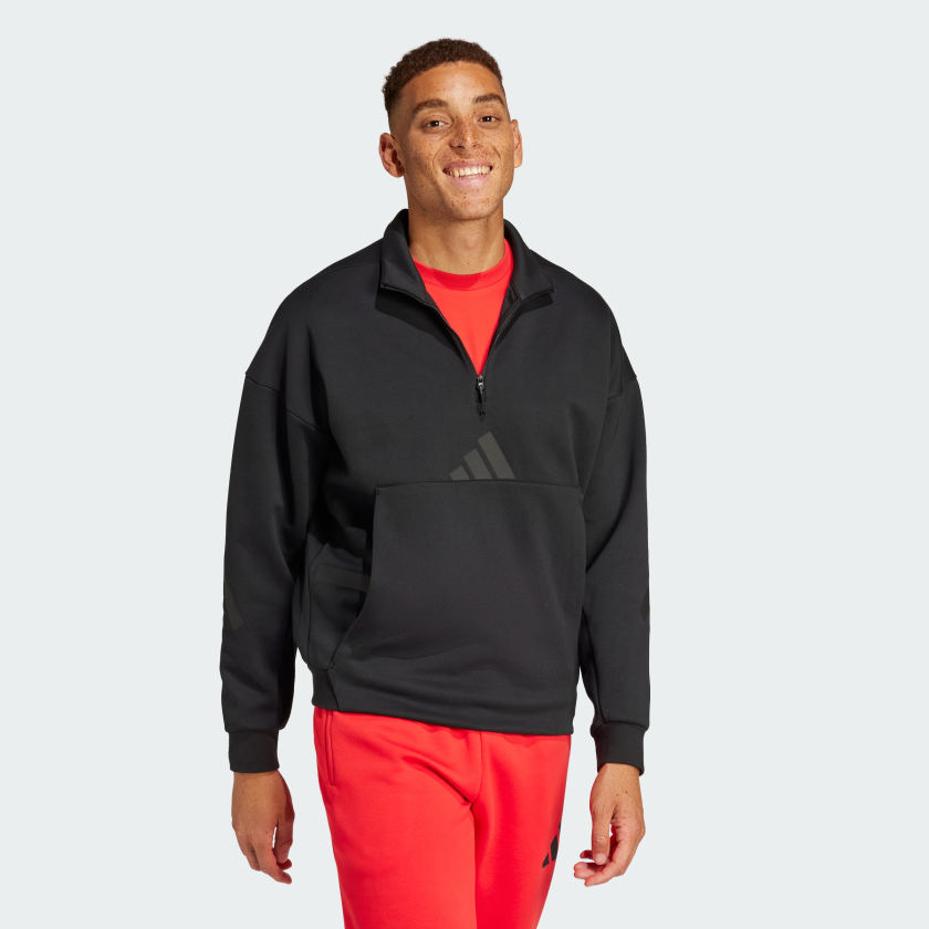 Men's adidas adidas Z.N.E. Quarter-Zip Sweatshirt