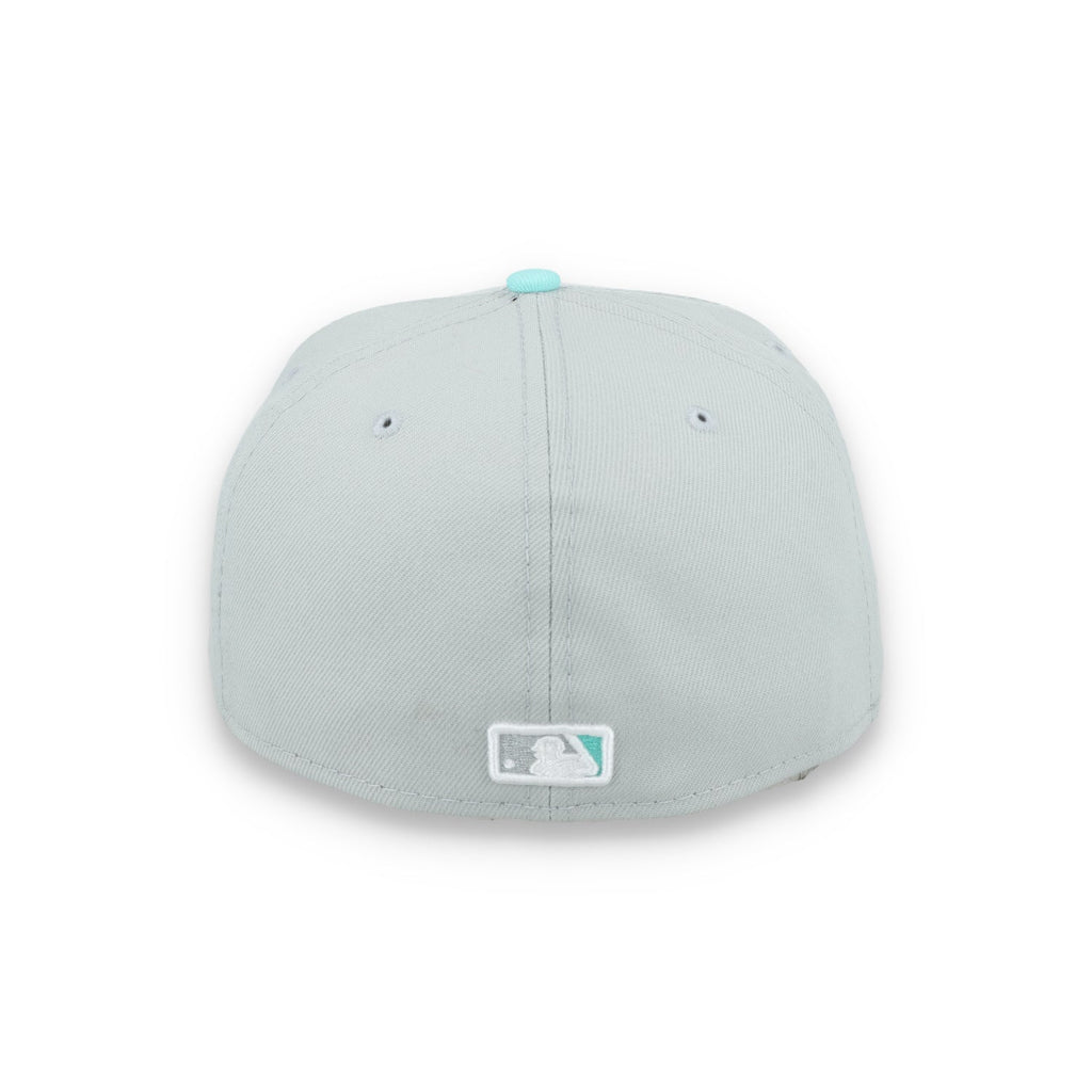 New Era Oakland Athletics 2-Tone Color Pack 59FIFTY Fitted Hat-Gray/Turquoise