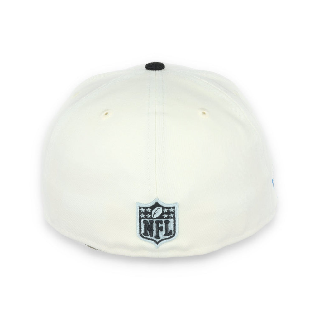 Las Vegas Raiders XVIII Super Bowl Side Patch New Era 59Fifty Fitted-Chrome