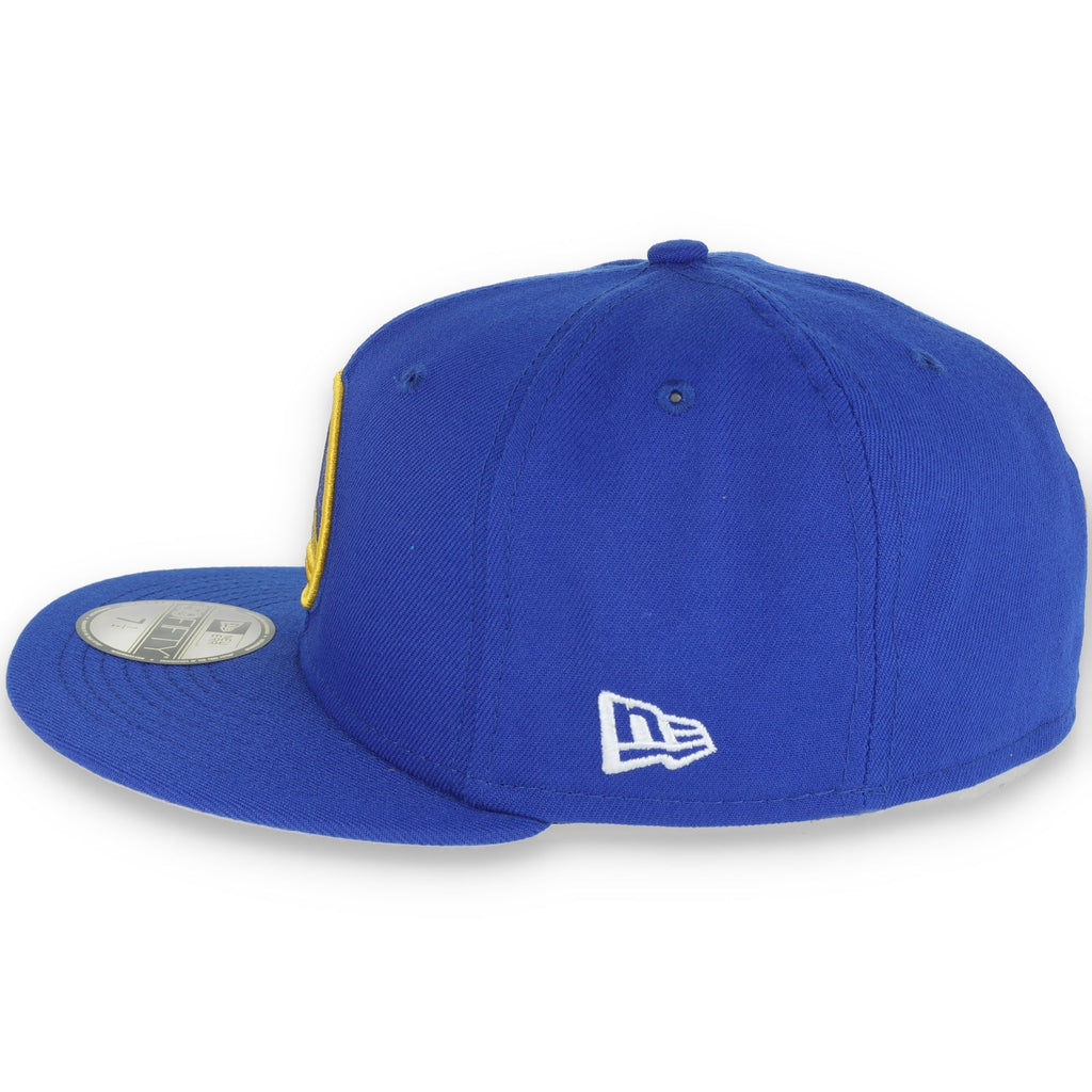 New Era Golden State Warriors Team Name Side Patch 59FIFTY Fitted Hat