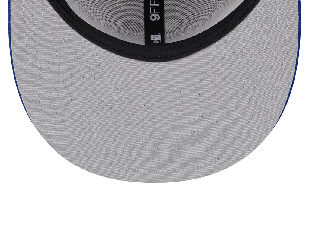 New York Mets MLB New Era Men's Grey/Royal Blue 9Fifty 2025 Batting Practice Snapback