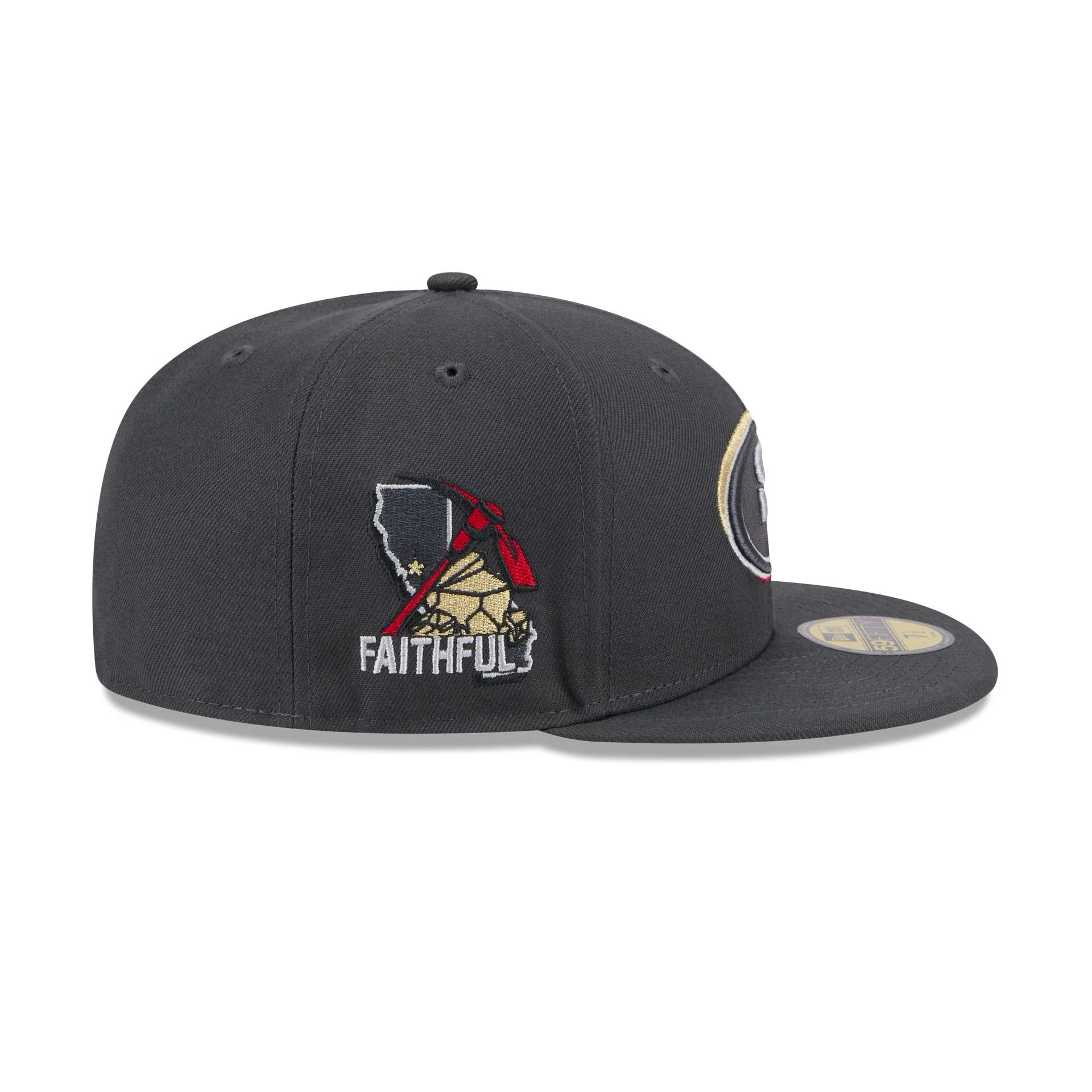 New Era San Francisco 49ers 2024 NFL DRAFT On Stage 59FIFTY Fitted Hat-Grey