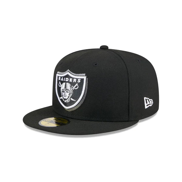New Era Las Vegas Raiders 2024 NFL Draft 59FIFTY Fitted-Black
