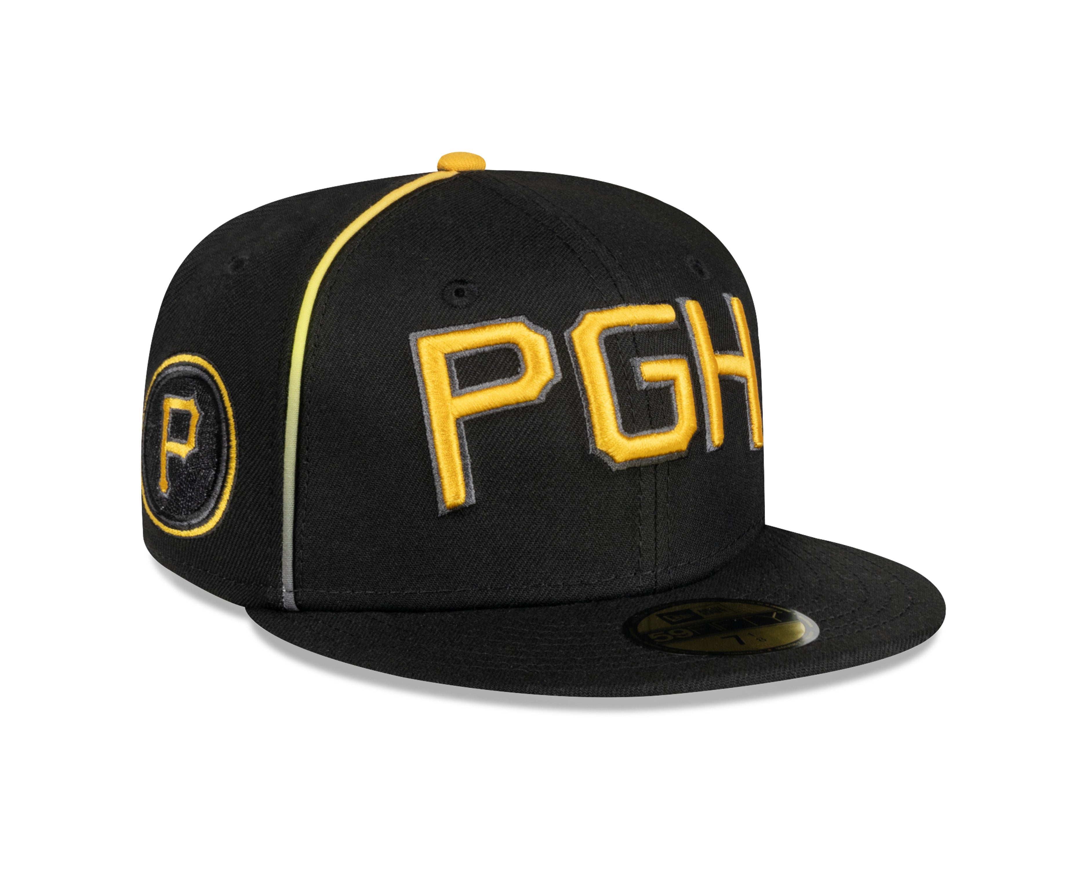 Pittsburgh Pirates MLB New Era Men's Black 59Fifty 2023 City Connect Fitted Hat