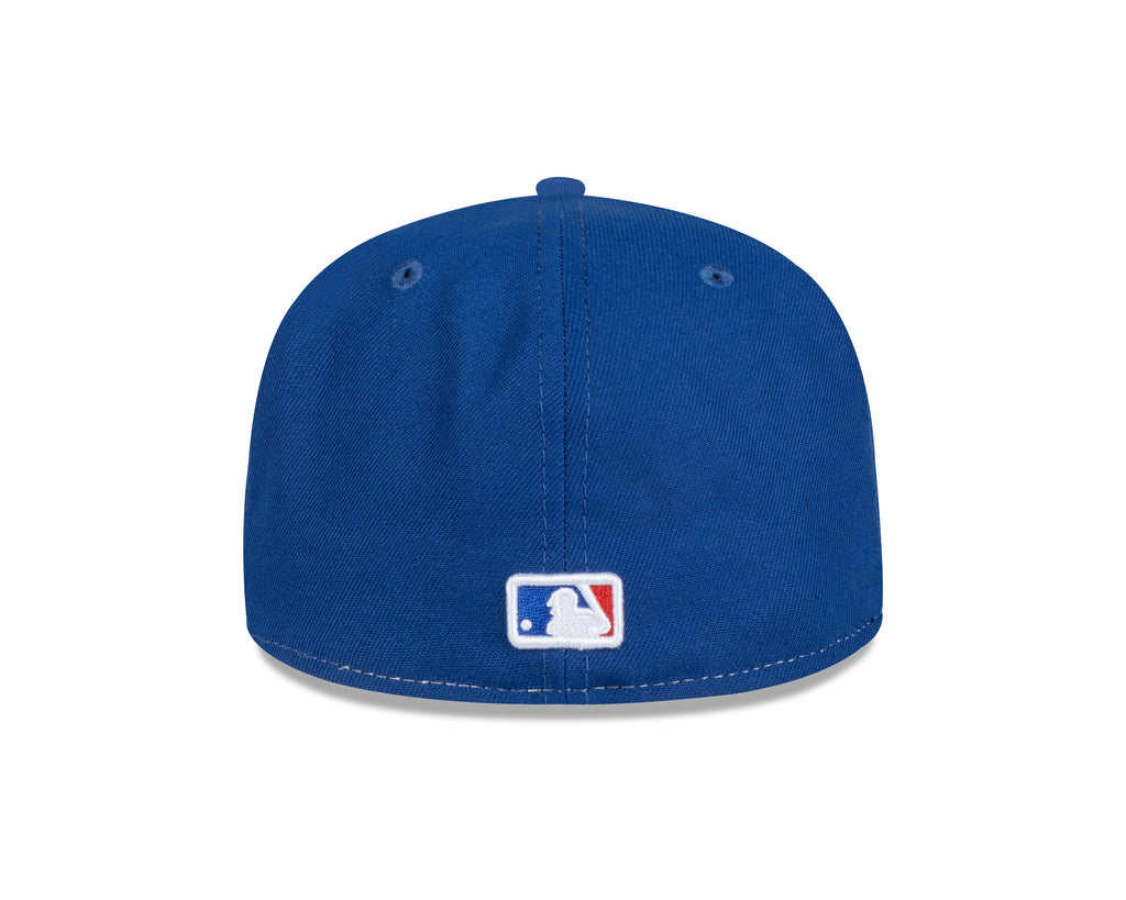 Atlanta Braves MLB New Era Men's White/Royal 59Fifty 2023 City Connect Fitted Hat