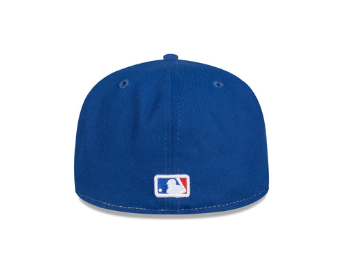 Atlanta Braves MLB New Era Men's White/Royal 59Fifty 2023 City Connect Fitted Hat
