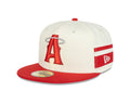 Anaheim Angels MLB New Era Men's Beige/Red 59Fifty 2022 City Connect Fitted Hat