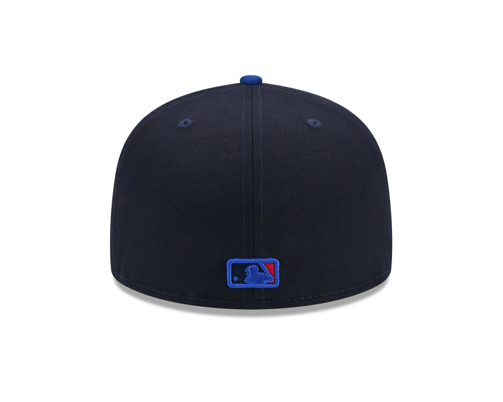 Toronto Blue Jays MLB New Era Men's Navy 59Fifty 2024 City Connect Script Fitted Hat