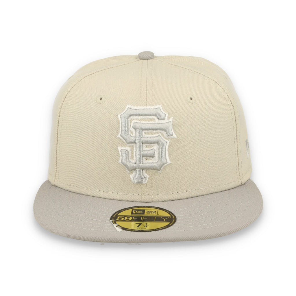 New Era San Francisco Giants TWO-TONE COLOR PACK 59FIFTY Fitted hat-Khaki/Grey