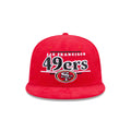 New Era San Francisco 49ers Throwback Display Corduroy 9FIFTY Snapback Hat-