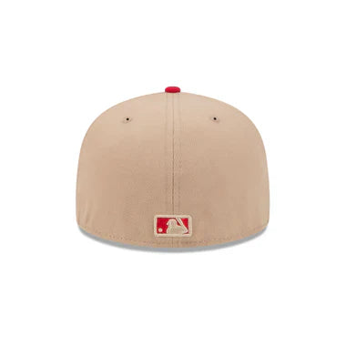 New Era Los Angeles Angels 59FIFTY Fitted Hat-Camel