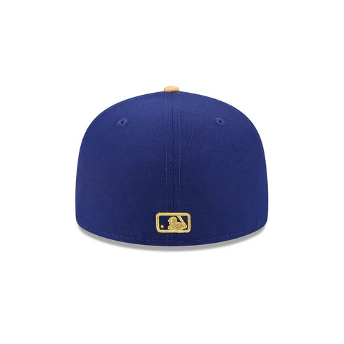 New Era Los Angeles Dodgers 2024 World Series Champions 59FIFTY Fitted Hat-Royal/Gold