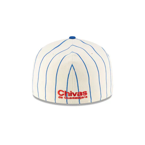 New Era Chivas del Guadalajara Retro Pinstripe 59FIFTY Fitted Hat