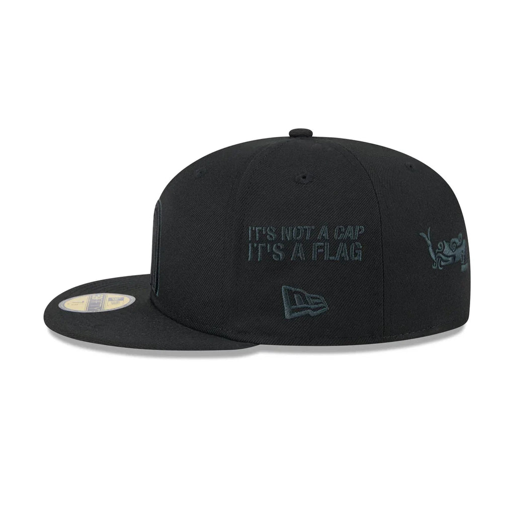 New Era Mexico Anniversary Logos 59FIFTY Fitted Hat-Black