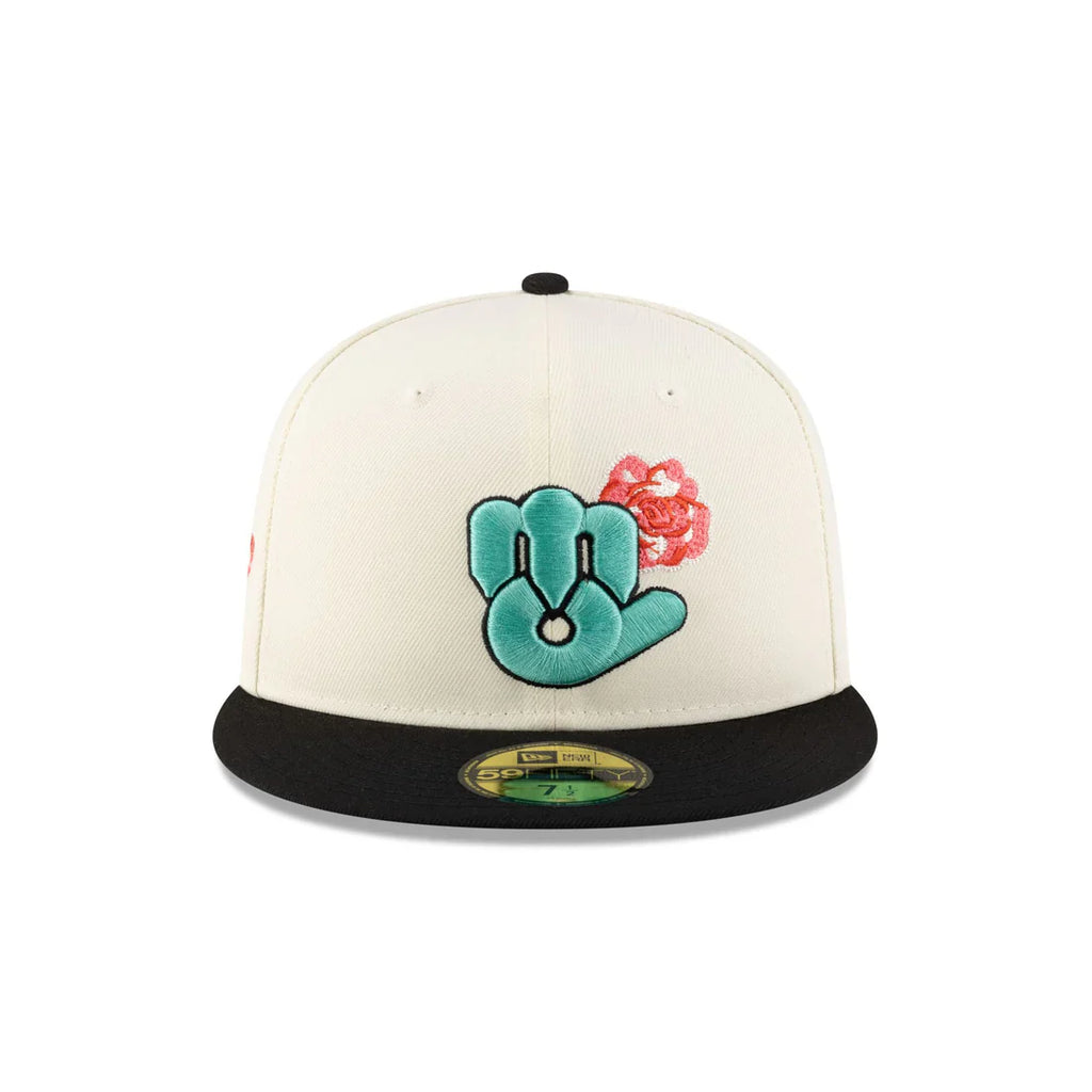 New Era Diablos Rojos Del Mexico 2-Tone Rose 59FIFTY Fitted Hat-