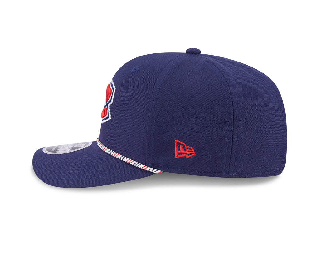 Montreal Canadiens NHL New Era Men's Navy 9Seventy Multi-Rope Stretch Snapback Hat
