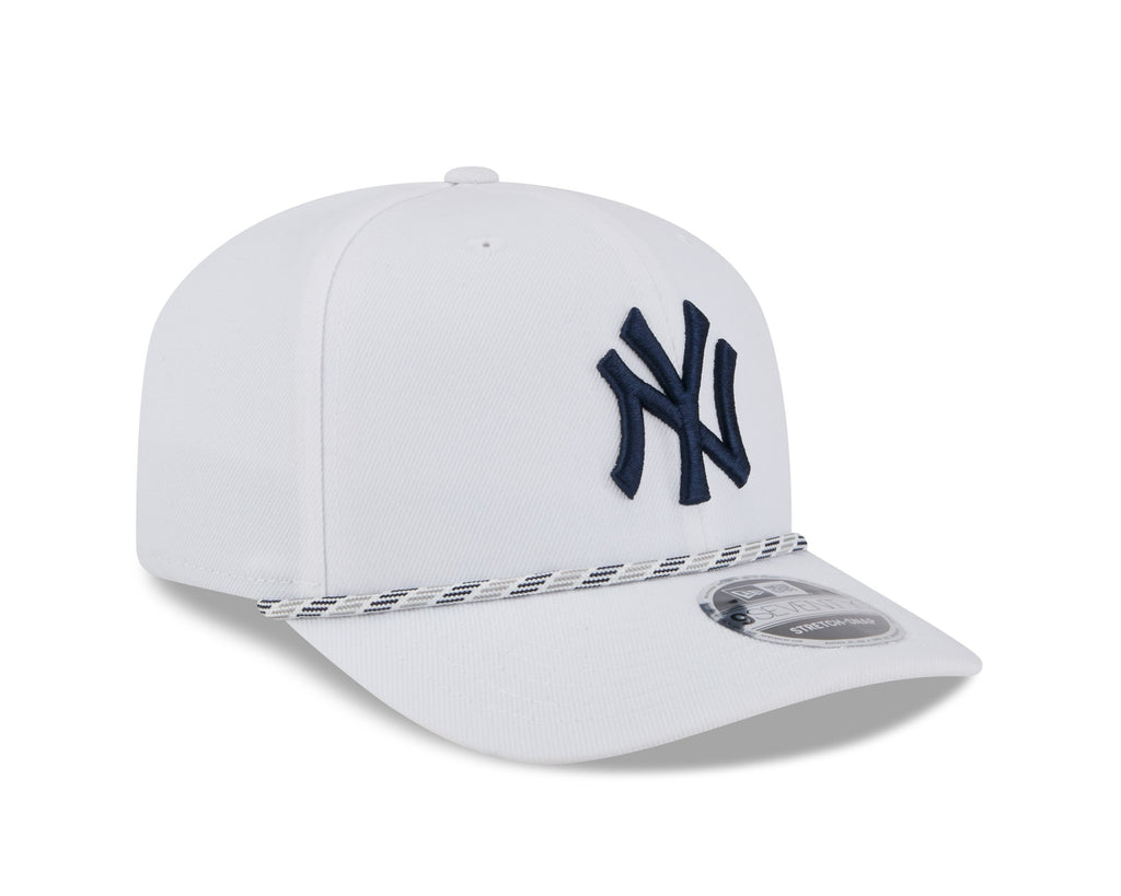 New York Yankees MLB New Era Men's White 9Seventy Multi Rope Snapback