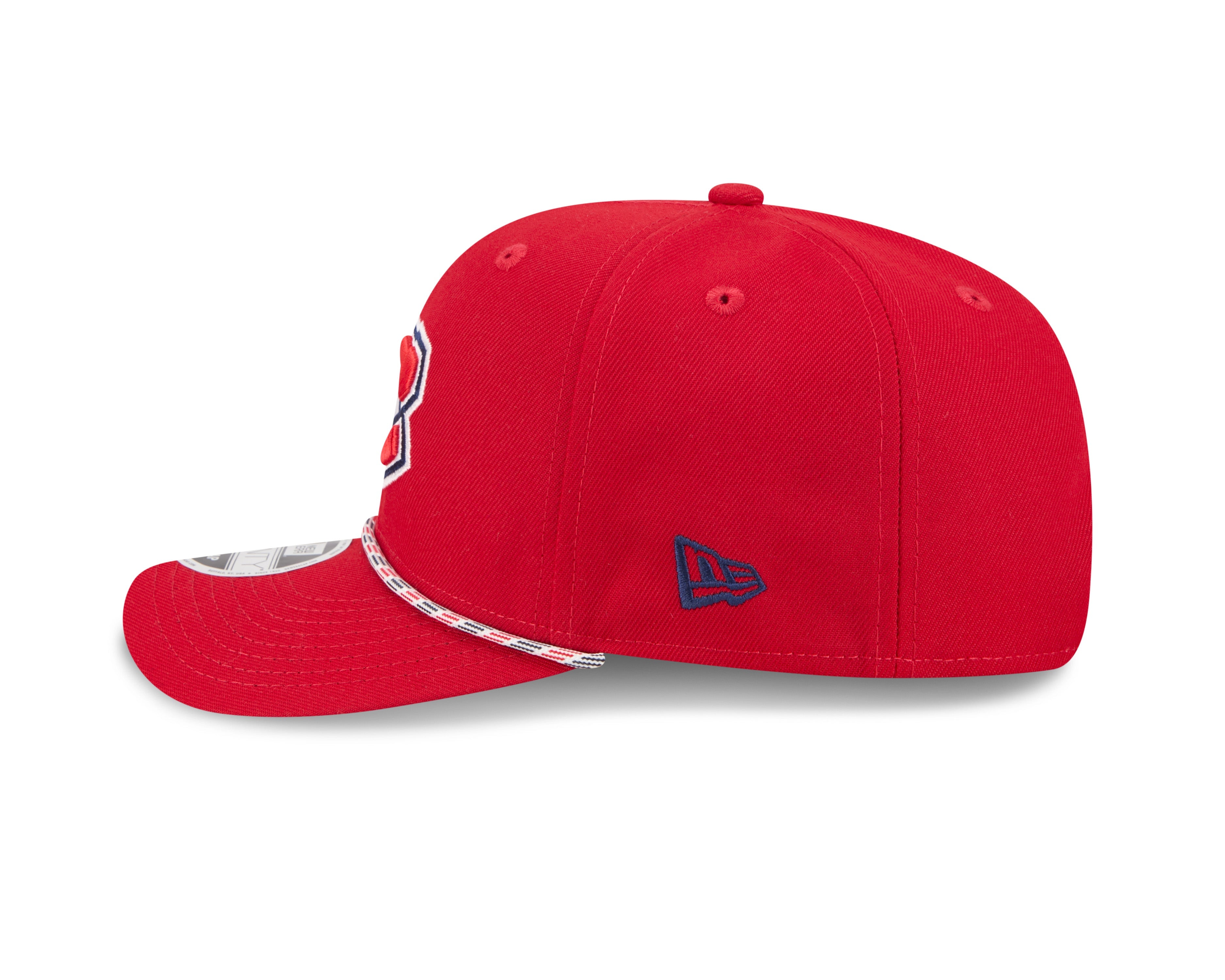 Montreal Canadiens NHL New Era Men's Red 9Seventy Multi-Rope Stretch Snapback Hat