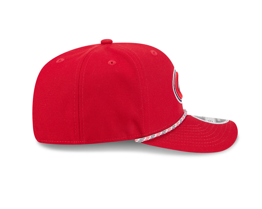 Montreal Canadiens NHL New Era Men's Red 9Seventy Multi-Rope Stretch Snapback Hat
