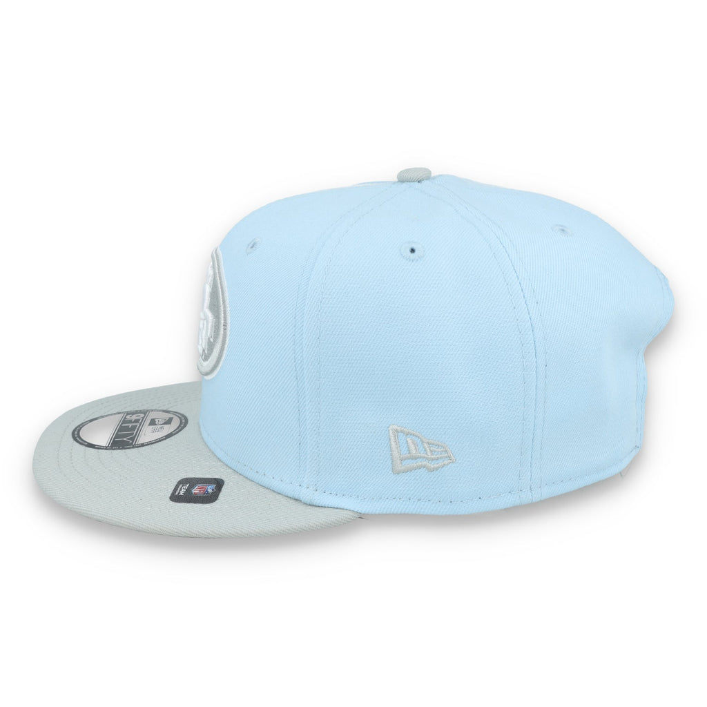New Era San Francisco 49ers  2-Tone Color Pack 9FIFTY Snapback Hat -Light Blue/Gray
