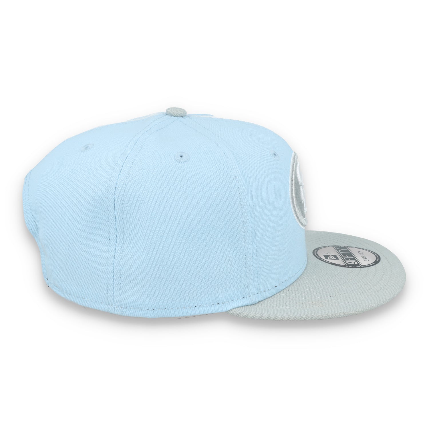 New Era San Francisco 49ers  2-Tone Color Pack 9FIFTY Snapback Hat -Light Blue/Gray