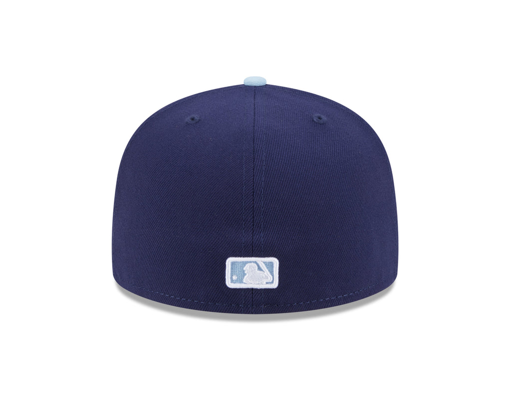 Los Angeles Dodgers MLB New Era Men's Navy 59Fifty Two Tone Color Pack Fitted Hat