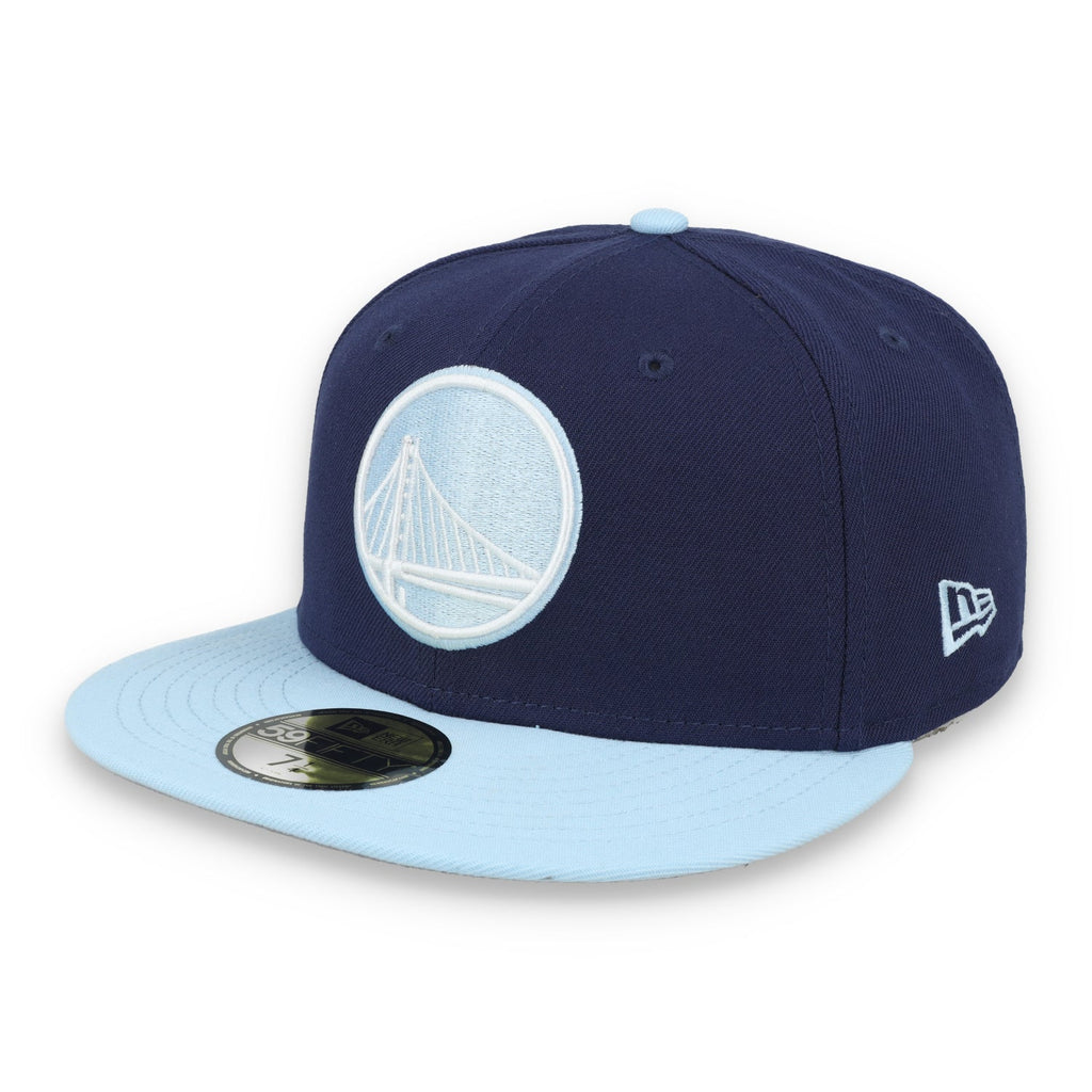 New Era Golden State Warriors 2-Tone Color Pack 59FIFTY Fitted Hat-Navy/Light Blue