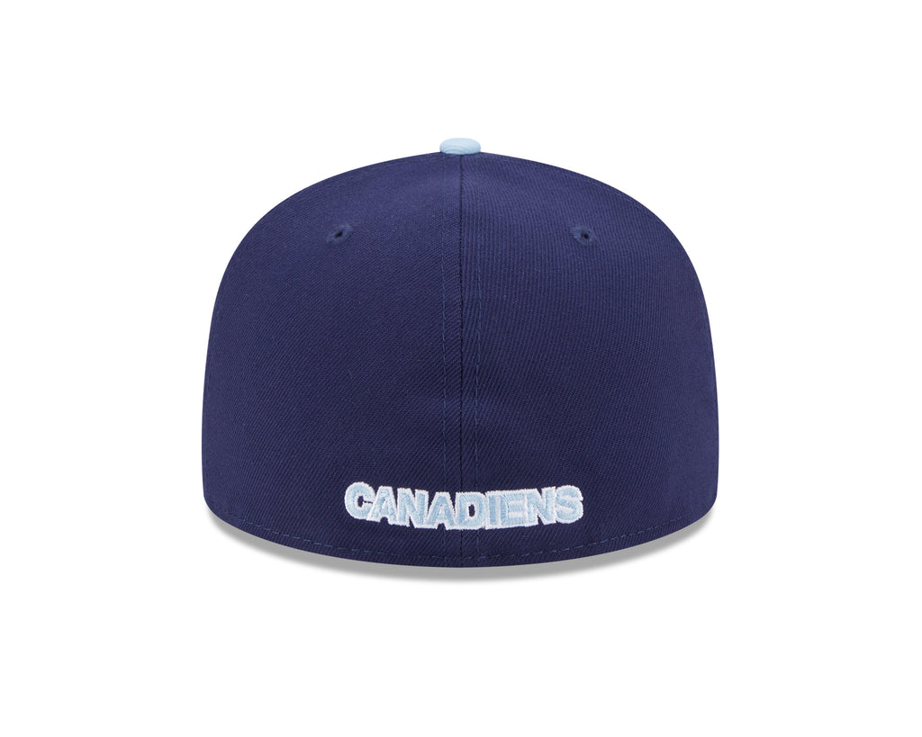 Montreal Canadiens NHL New Era Men's Navy 59Fifty Two Tone Color Pack Fitted Hat