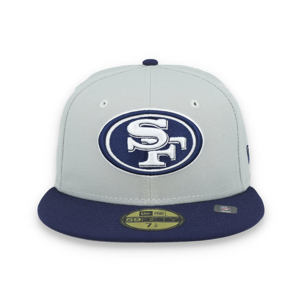 New Era San Francisco 49ers 2-Tone Color Pack 59FIFTY Fitted Hat-Gray/Navy