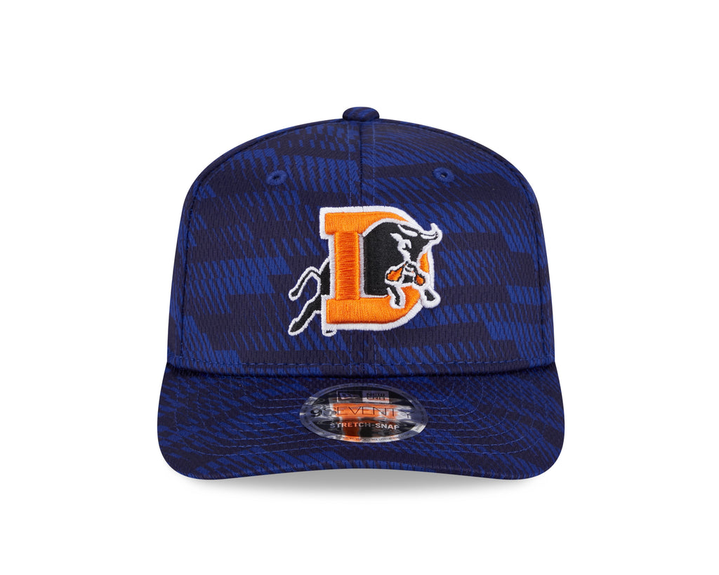 Durham Bulls MiLB New Era Men's Blue 9Seventy 2025 Team Color Snapback