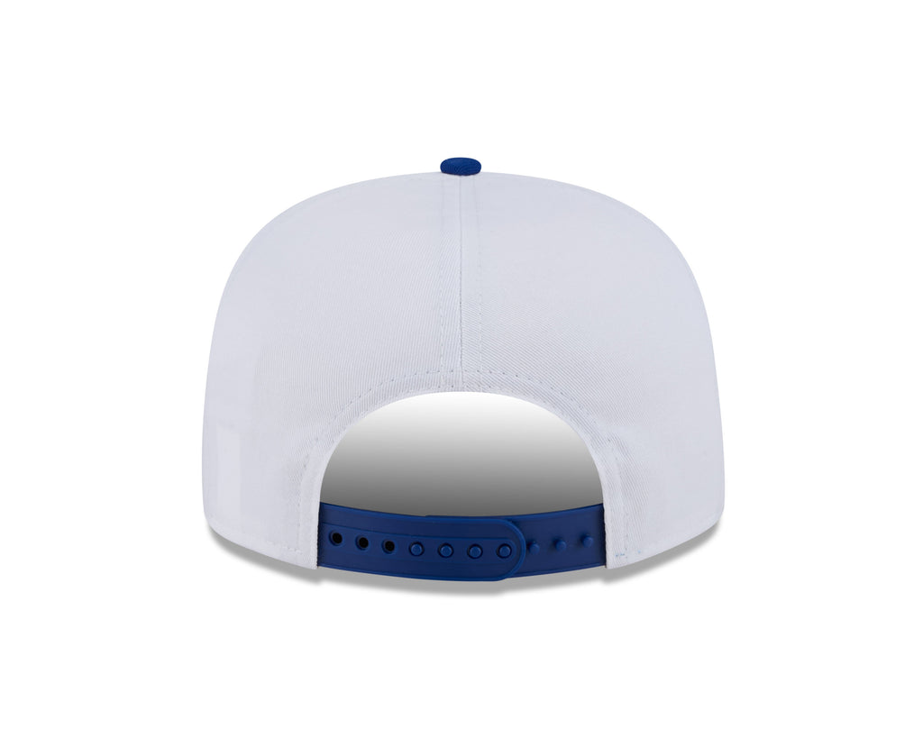 1986 World Series MLB New Era Men's White Golfer Championship Pin Snapback