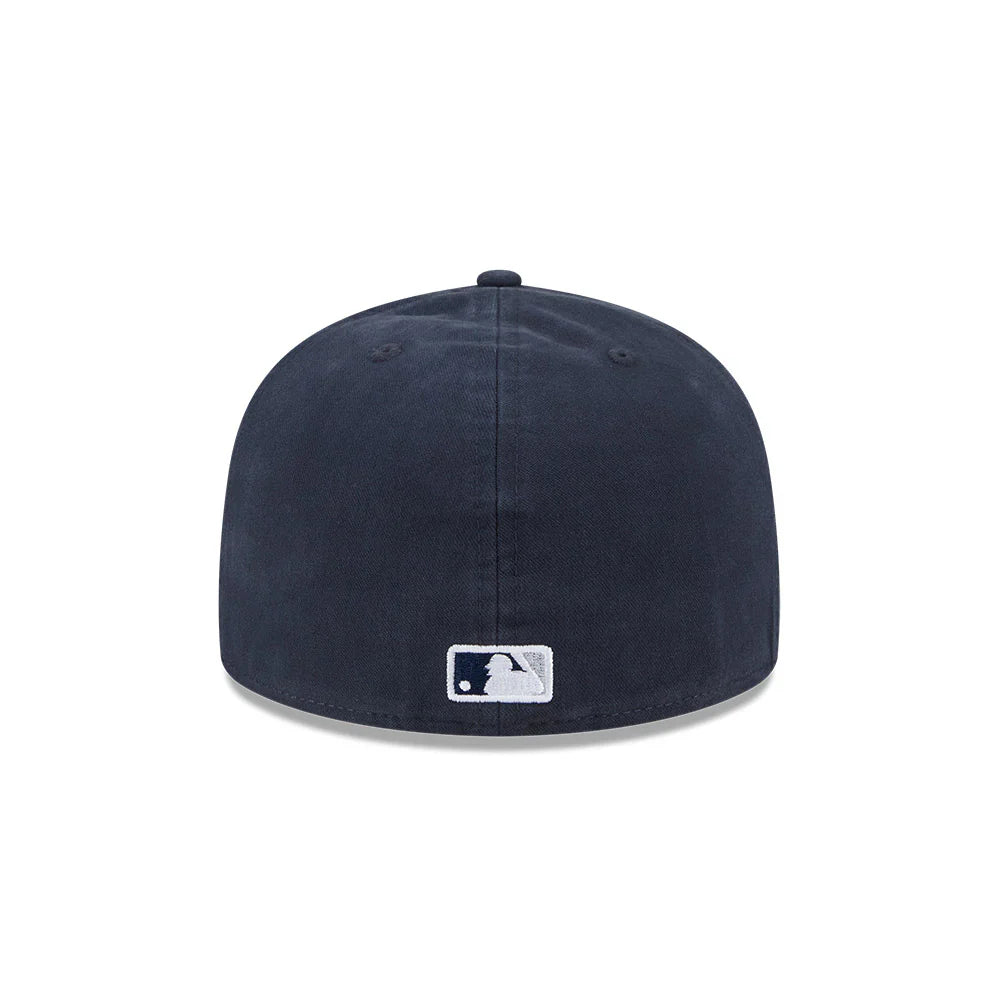 New York Yankees MLB New Era Men's Dark Blue 59Fifty A-Frame Championship Side Flag