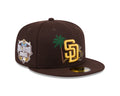San Diego Padres MLB New Era Men's Brown 59Fifty State Stitch Fitted Hat