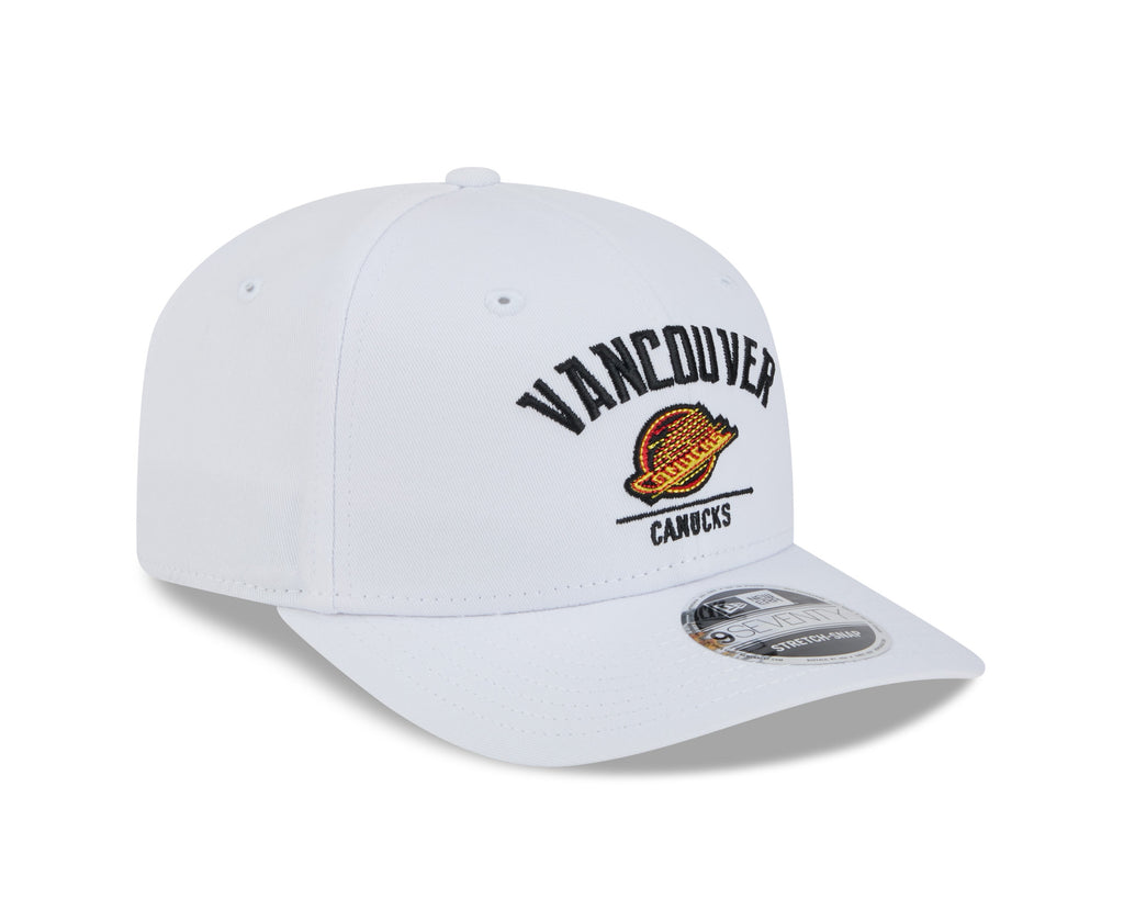 Vancouver Canucks NHL New Era Men's White 9Seventy Alternative Snapback Hat