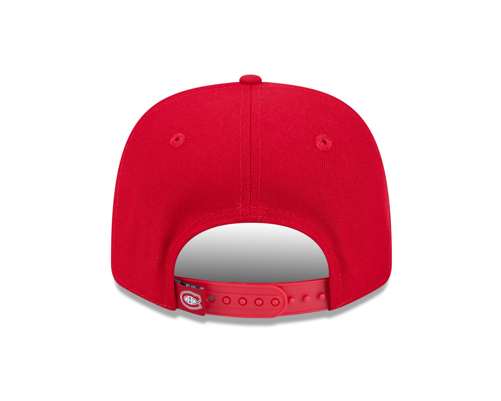 Montreal Canadiens NHL New Era Men's Red 9Seventy Team Color Stretch Snapback Hat