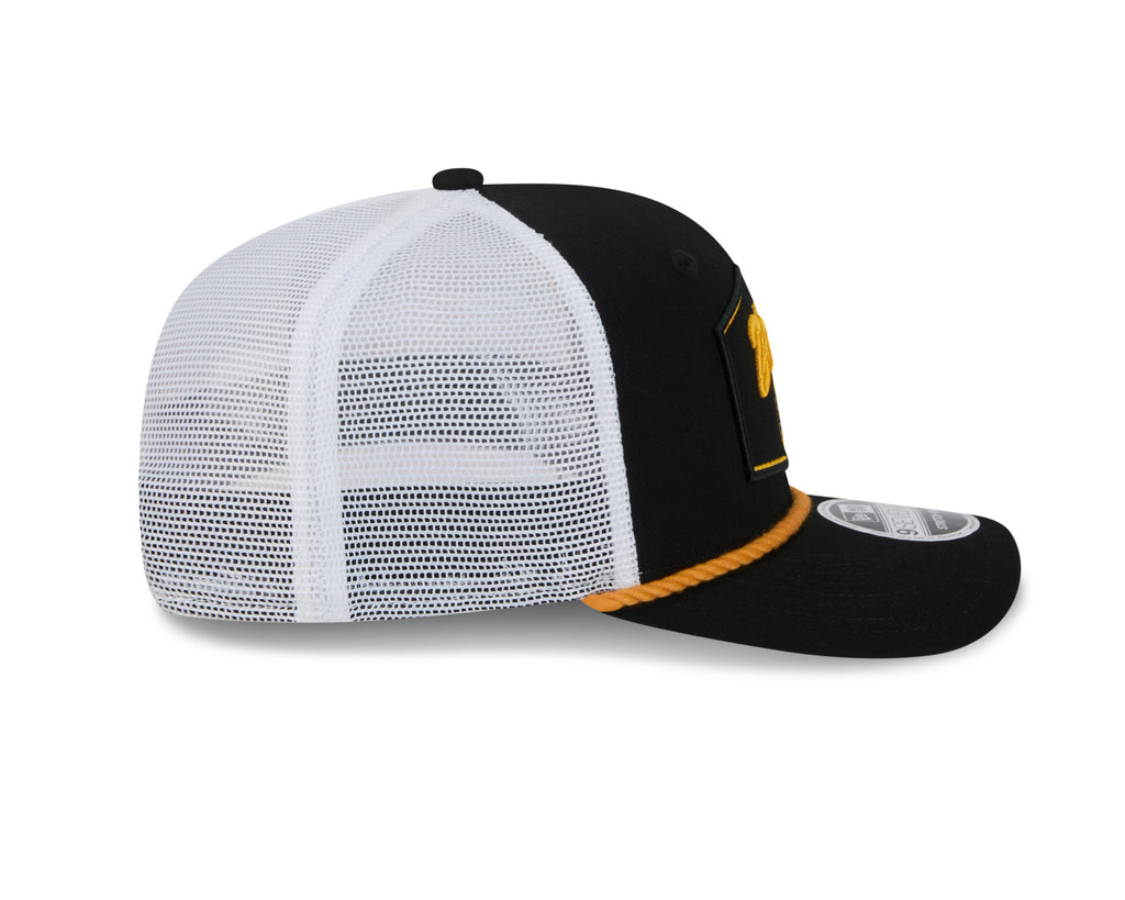 Boston Bruins NHL New Era Men's Black 9Seventy Cord Snapback Hat